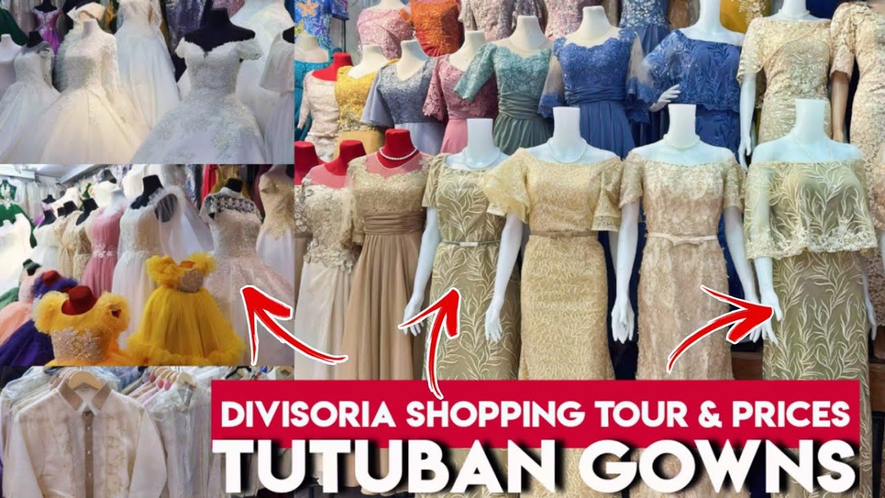 DIVISORIA SHOPPING: Wedding Dresses, Ninang Outfits, Gowns Suits Best ...