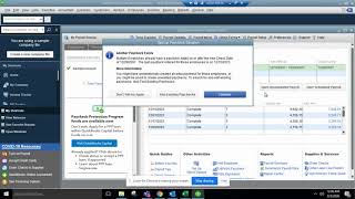 QuickBooks Desktop - Create & Print Paychecks