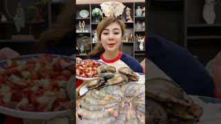 [ASMR] tik tokchines seafood Mukbang