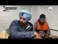 raja warring meets fasting farmer leader jagjit singh dallewal at khanauri border