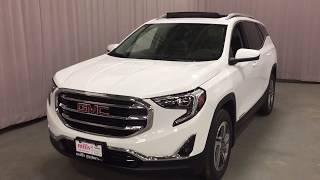 2018 GMC Terrain AWD SLT Diesel Handsfree Liftgate White Oshawa ON Stock #180410