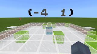 Coordinates Game in MakeCode for Minecraft