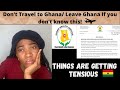 New Covid Travel Requirements In Ghana 🇬🇭 Don’t Travel to/ leave Ghana without watch this‼️