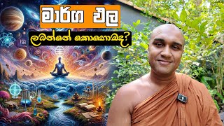 මාර්ග ඵල ලබන්නේ කොහොමද? (How to become  Enlightenment)