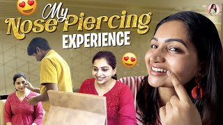 My Nose Piercing Experience Worth Every Unexpected Smile! ✨| Nakshathra Nagesh