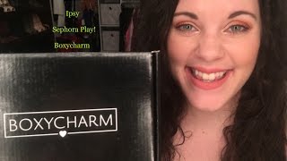 July Beauty Box Unboxing! | Birchbox, Ipsy, Sephora Play! & Boxycharm!