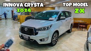 Toyota Innova Crysta Zx 2024 ❤️ | Innova Crysta Top Model | Detailed Review