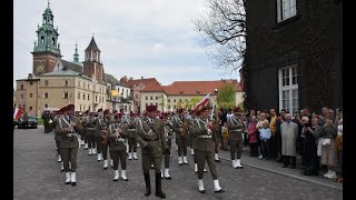 Święto 3 Maja w Krakowie  Pochód z Wawelu na Plac Matejki A.D. 2022