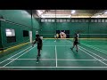 Match: Boboy/AC vs Kiven/Danielle (Linamon Badminton Club)