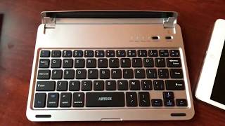 Arteck HB045 Bluetooth Keyboard - Unpack and First Use/Review