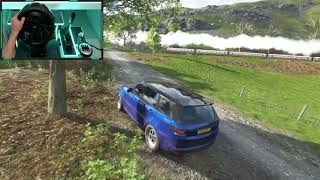 Range Rover Sport SVR Offroading - Steering Wheel & Shifter Gameplay - Forza Horizon 4