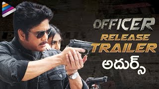 Officer Release Trailer | Nagarjuna | Myra Sareen | RGV | #Officer 2018 Movie | Telugu FilmNagar