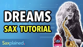 Dreams Sax Tutorial | Saxplained