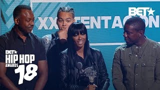 XXXTentacion's Mom Accepts His Best New Hip-Hop Artist Award | Hip Hop Awards 2018