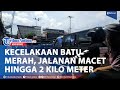 Kecelakaan di Batu Merah, Jalan Jenderal Sudirman Macet 2 Kilo Meter