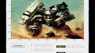 Image Processing GUI with MATLAB