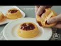 구운 커스터드 푸딩 만들기 : Baked Custard Pudding Recipe | Cooking tree