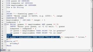 FreeBASIC programming tutorial