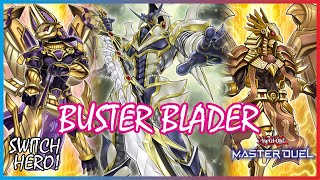 BUSTER BLADER HORUS COMBO RANKED GAMEPLAY (Yu-Gi-Oh Master Duel) #busterblader #horus #masterduel