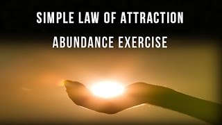 How to Align With Your Passion and Prosperity - Simple Law of Attraction Abundance Exercise