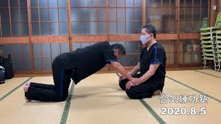 AIKI  合気が入ると力が抜けなくなります！ 合気練功塾 0805