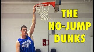 4 Basketball Players Who Did The NO-JUMP DUNKS!