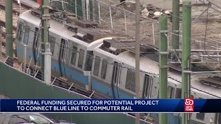 Connecting MBTA Blue Line's Wonderland to commuter rail?