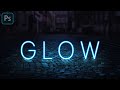 Realistic Glowing Neon Text Effect - Photoshop Tutorial