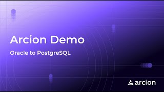Oracle To PostgreSQL Using Arcion