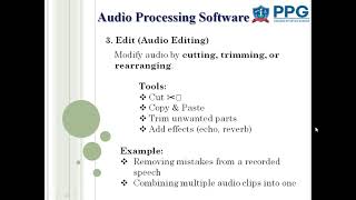 MULTIMEDIA AUDIO PROCESSING SOFTWARE