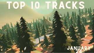 Top 10 BEST Trackmania maps in January 2024