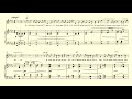 Le secret - Fauré – vocal line and accompaniment in Db major.