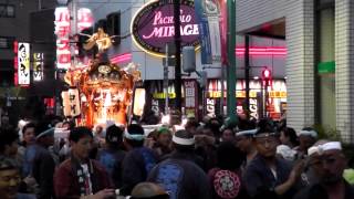 2013年 綱島諏訪神社例大祭駅前連合神輿渡御（綱島駅①）