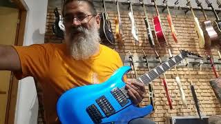 GUITARRA JACKSON JS22 METALLIC BLUE