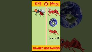 মশা vs পিঁপড়া #short #trending #youtubeshorts #viral #comparison