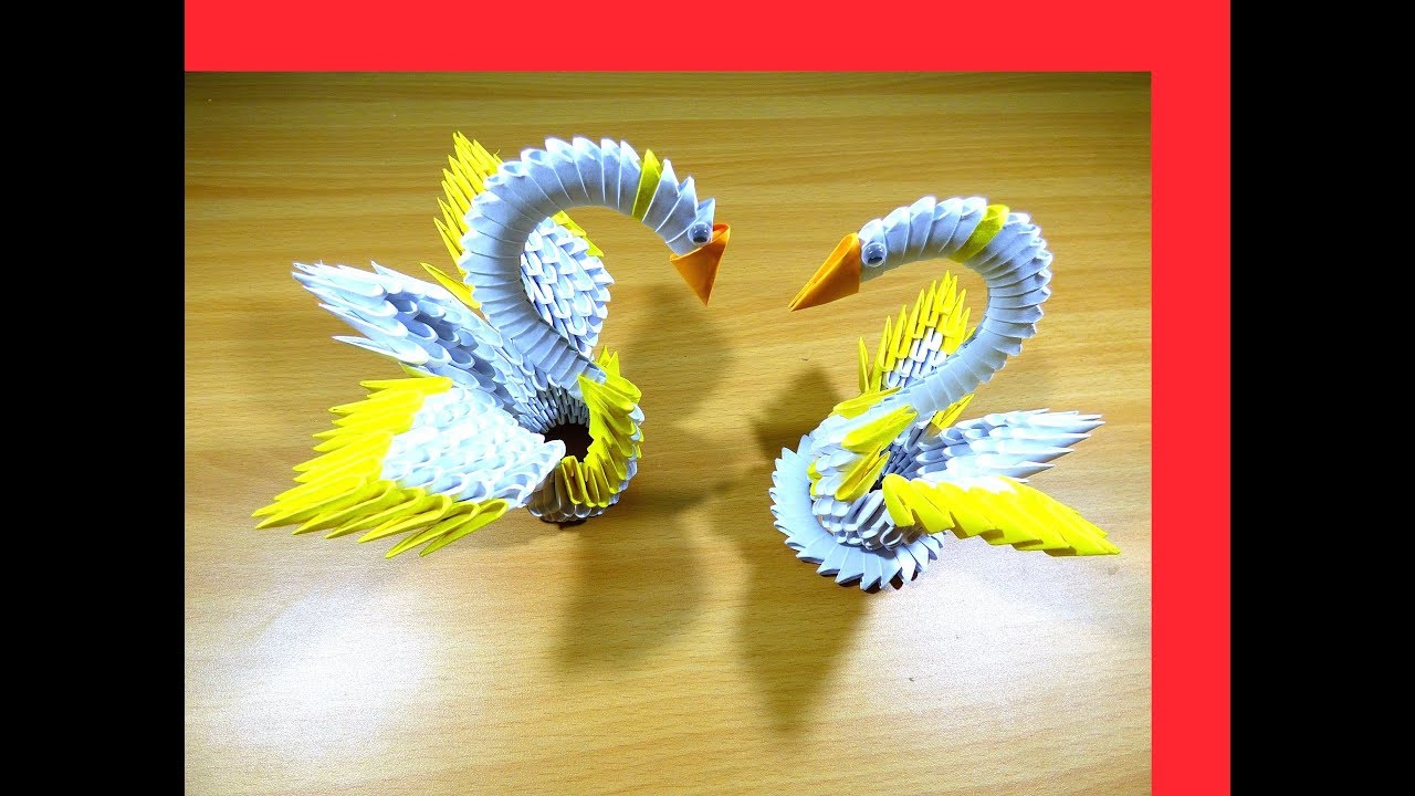 How To Make A 3d Origami Swan Step By Step A Detailed Guide For