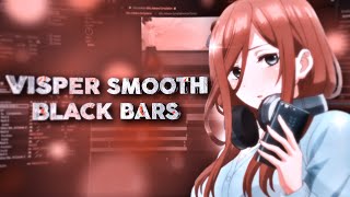 Visper Smooth Black Bars - After Effects AMV Tutorial