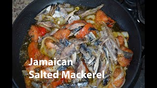 SALTED JAMAICAN  MACKEREL AND PROVISIONS