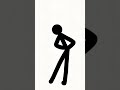 Stickman does arona dance