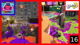 Splatoon 3 Curling bomb splats compilation part 16