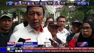 Wiranto Minta Paslon Terima Kekalahan