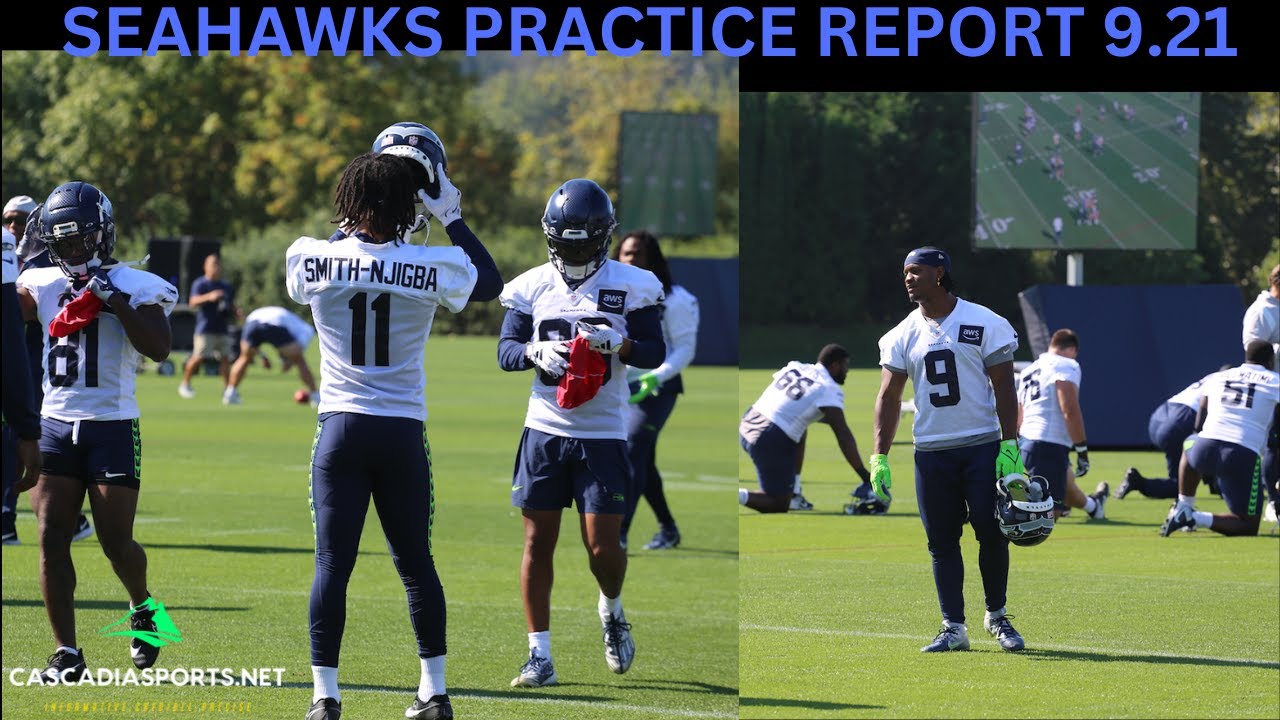 Seahawks Practice Report 9 21 - YouTube