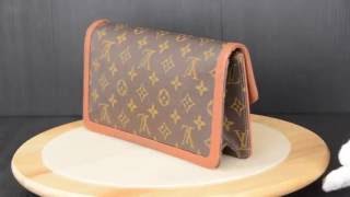 ilovekawaii Louis Vuitton Monogram Pochette Dame PM Clutch Bag M51812 - C03698