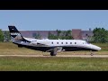 2017 textron cessna 560xl citation xls taxi u0026 takeoff jci kixd n635xl