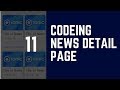 How to Design ionic 2 | 3 app from Start to End (News App) |Coding Of News Detail
