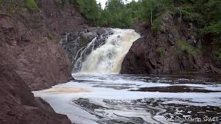 Superior Falls near Saxon, Wisconsin