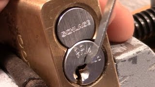 (picking 208) SCHLAGE PRIMUS with sidebar picked, gutted and explained, big thanks to 'Luckes Locks'