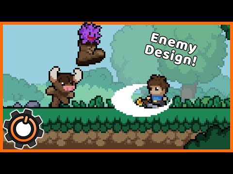 Simple enemies are MORE fun! Tips for creating enemies | Devlog