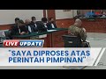 Sidang Skandal Narkoba Irjen Teddy Minahasa Agenda Baca Duplik: Saya Diproses atas Perintah Pimpinan