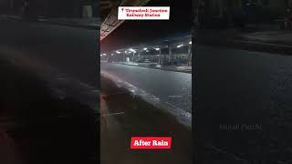 Tirunelveli flood in Railways station #shorts #shortsvideo